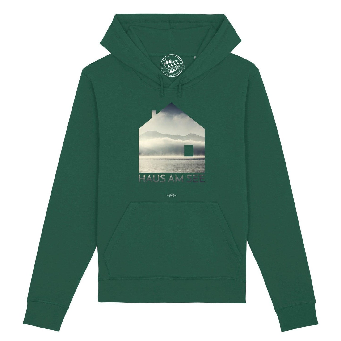 Damen Hoodie "Haus am See"