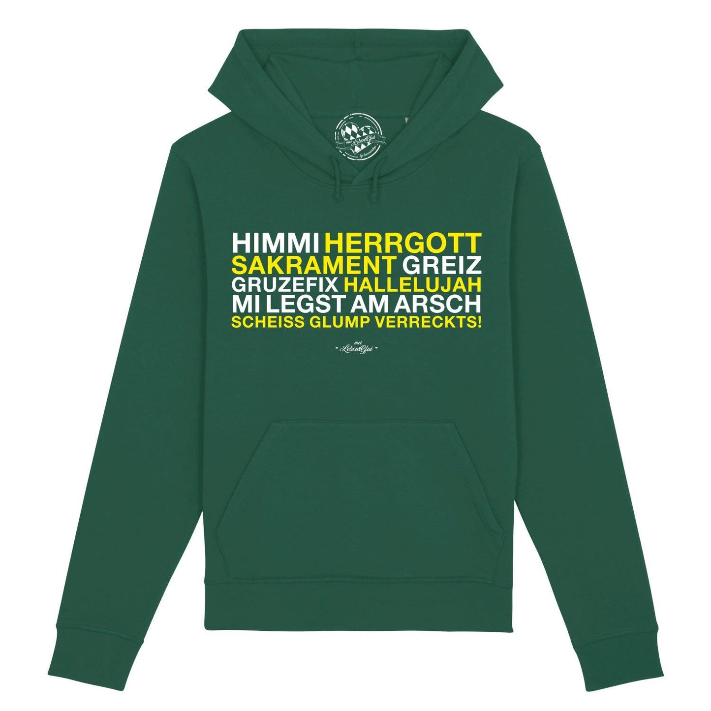 Damen Hoodie "Himmi Herrgott"