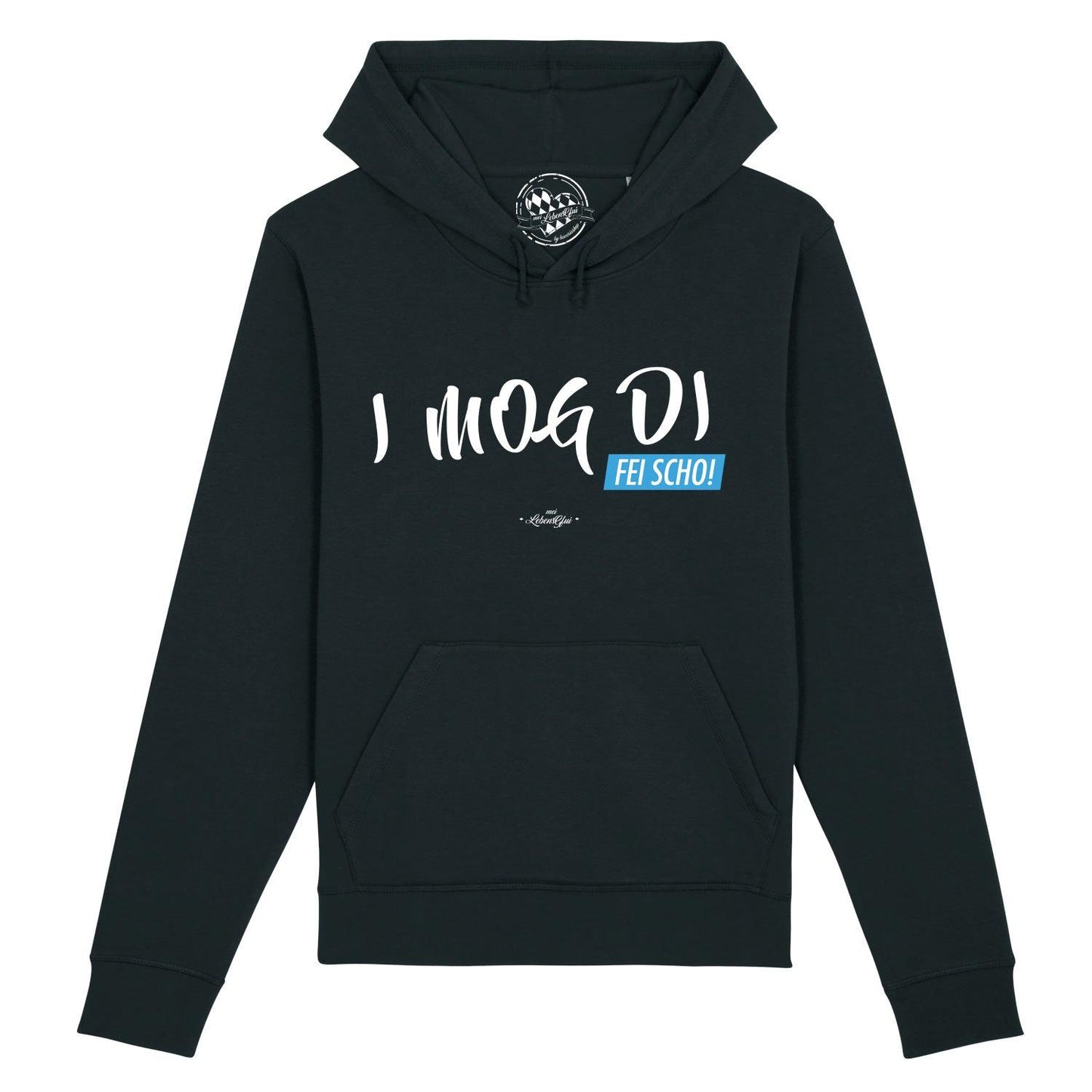 Damen Hoodie "I MOG DI, fei scho"
