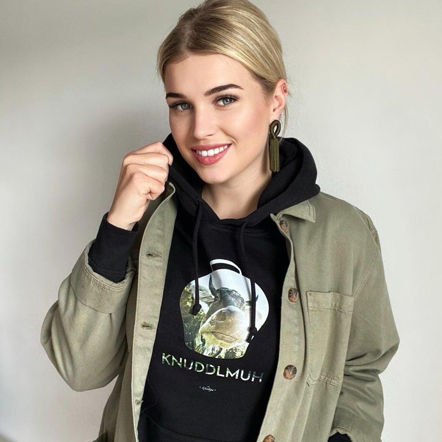 Damen Hoodie "Knuddlmuh"
