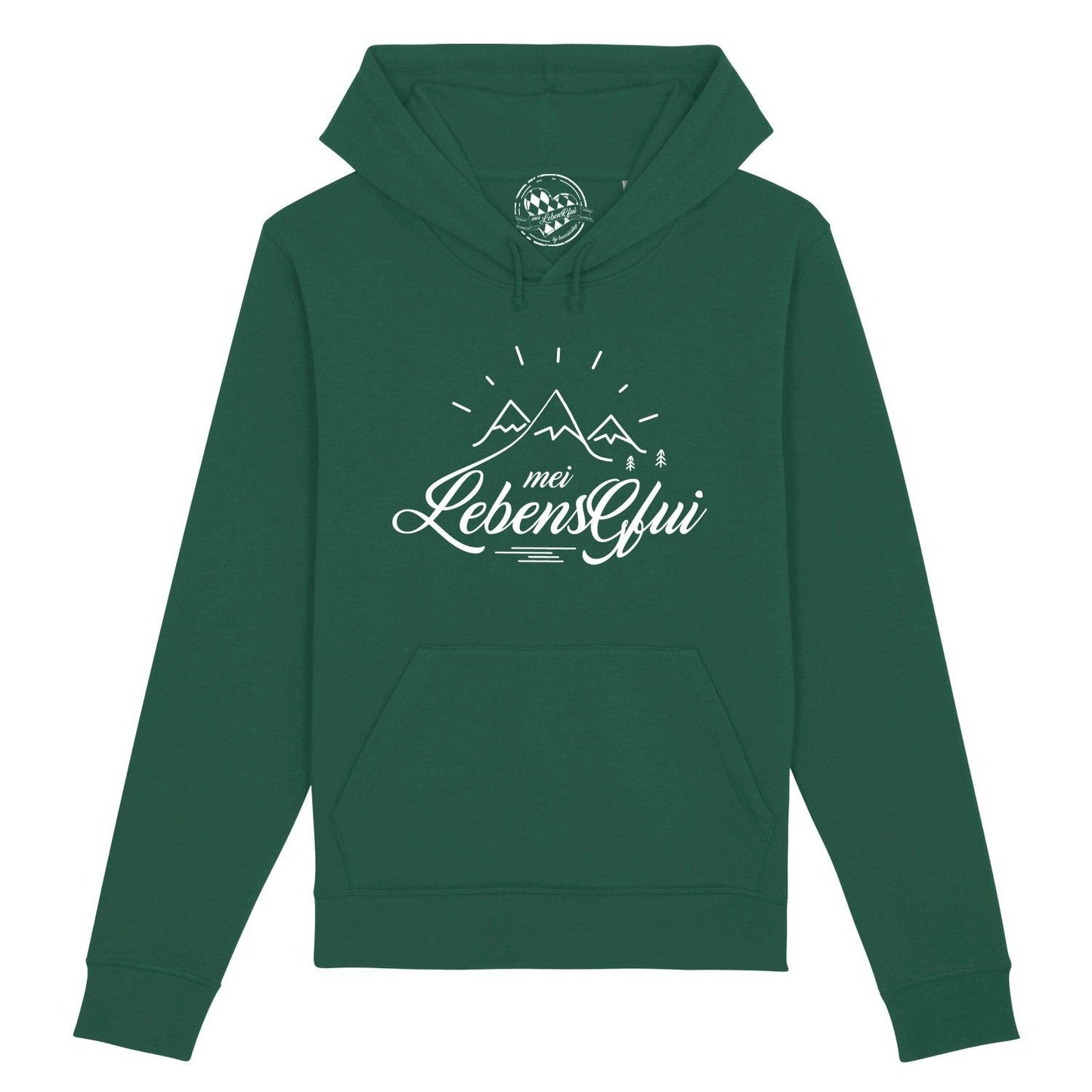 Damen Hoodie "Mei LebensGfui"
