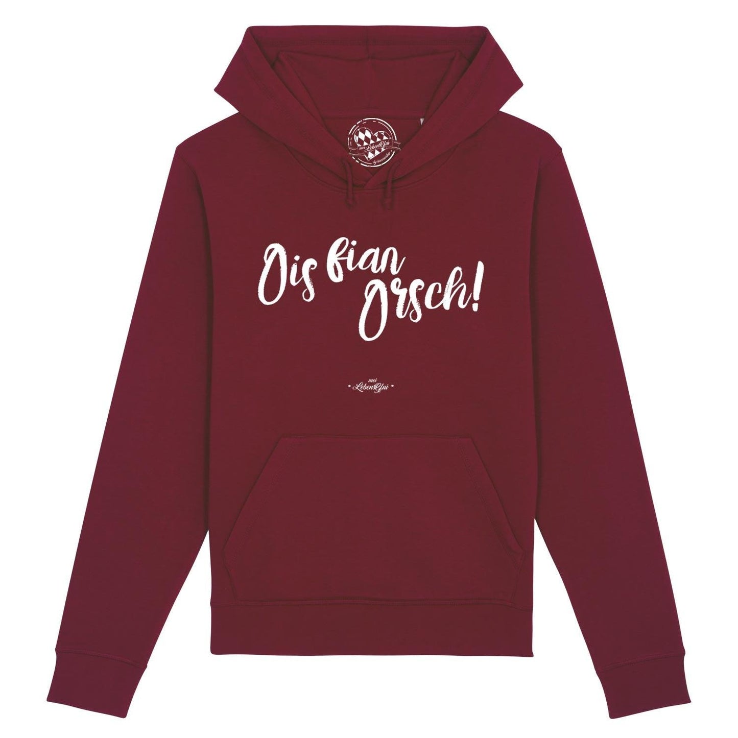 Damen Hoodie "Ois fian Orsch"