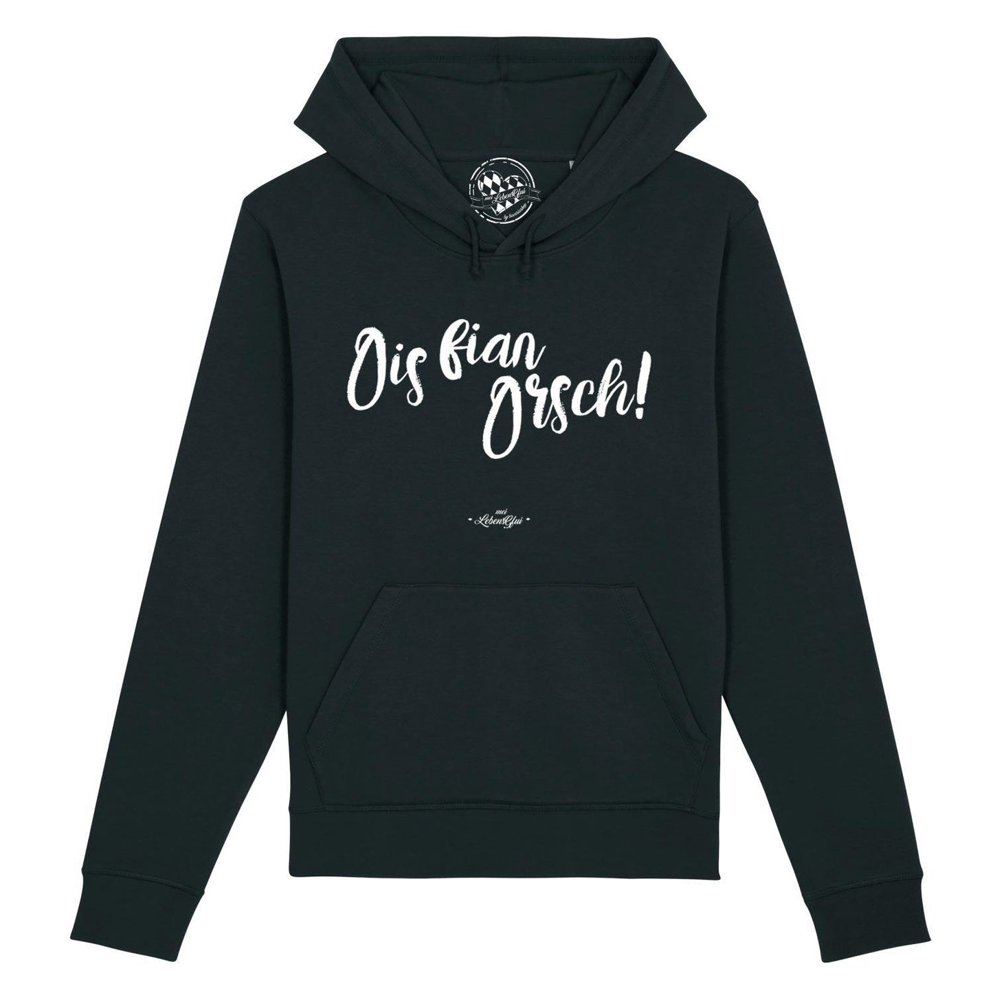 Damen Hoodie "Ois fian Orsch"