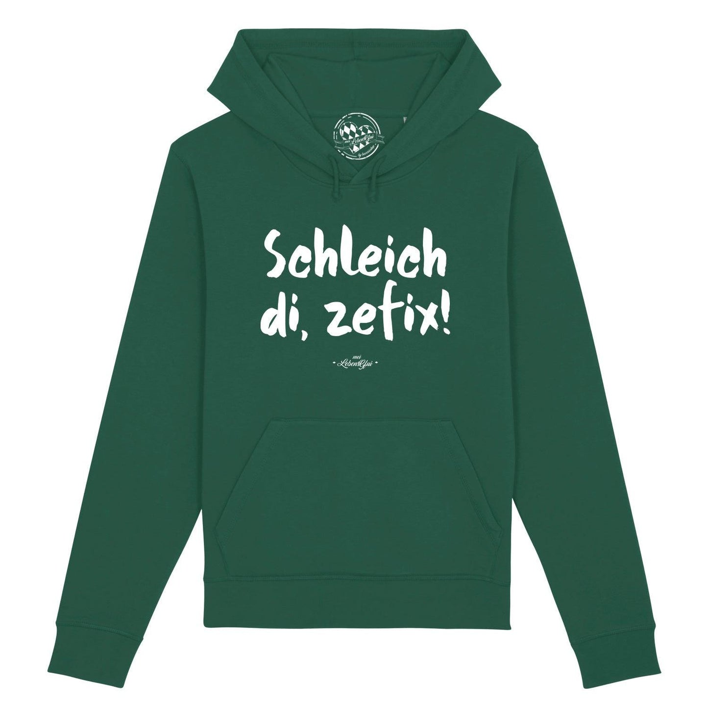 Damen Hoodie "Schleich di zefix!"