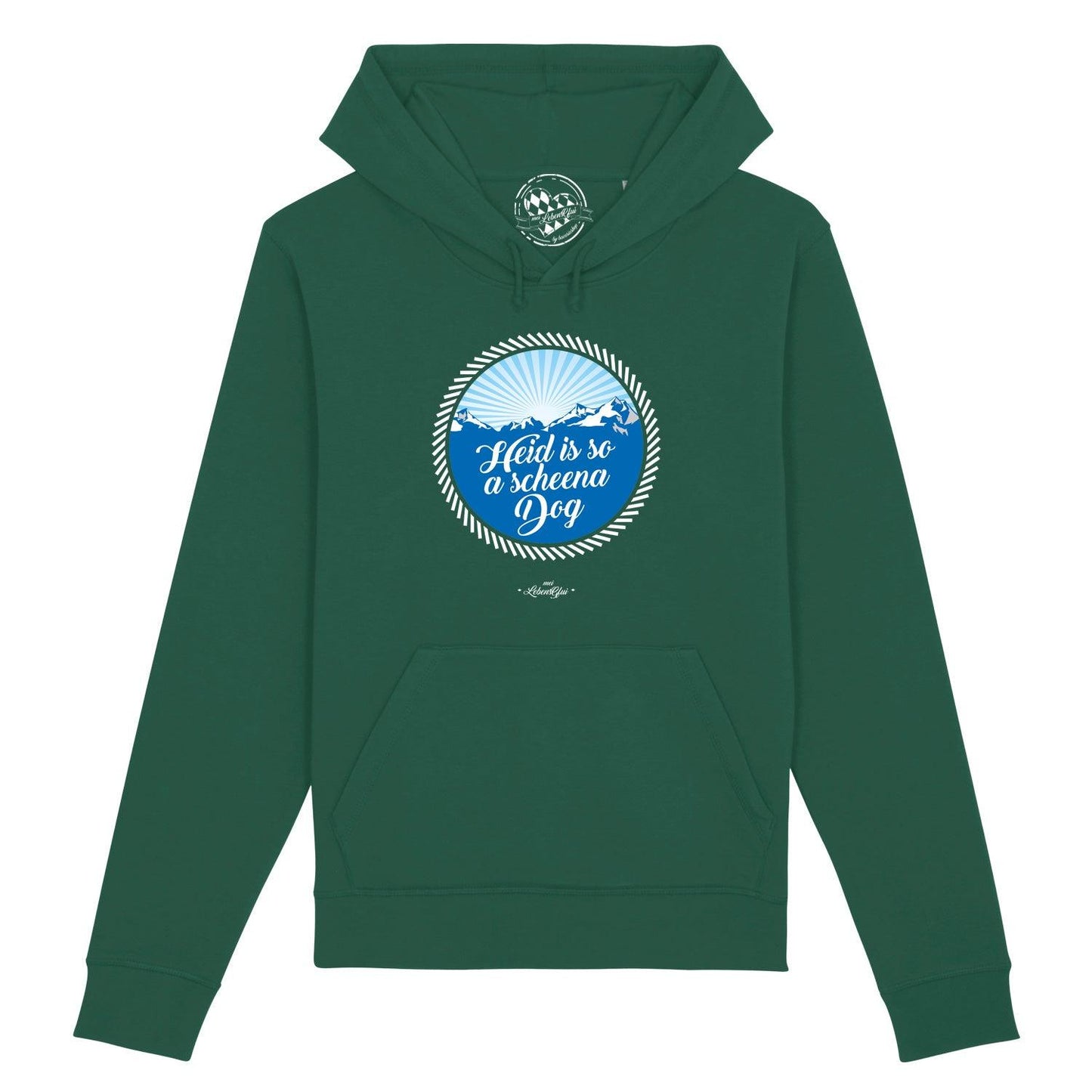 Damen Hoodie "So a scheena Dog"