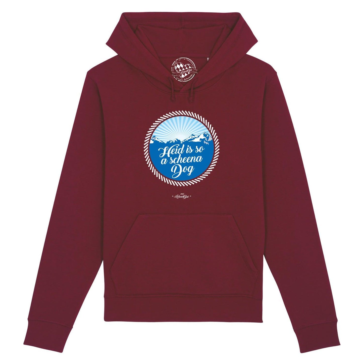 Damen Hoodie "So a scheena Dog"