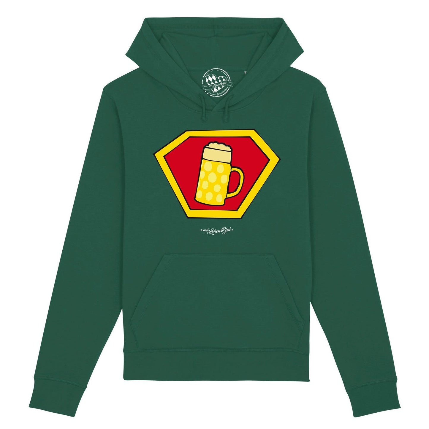 Damen Hoodie "Super-Bierkrug"
