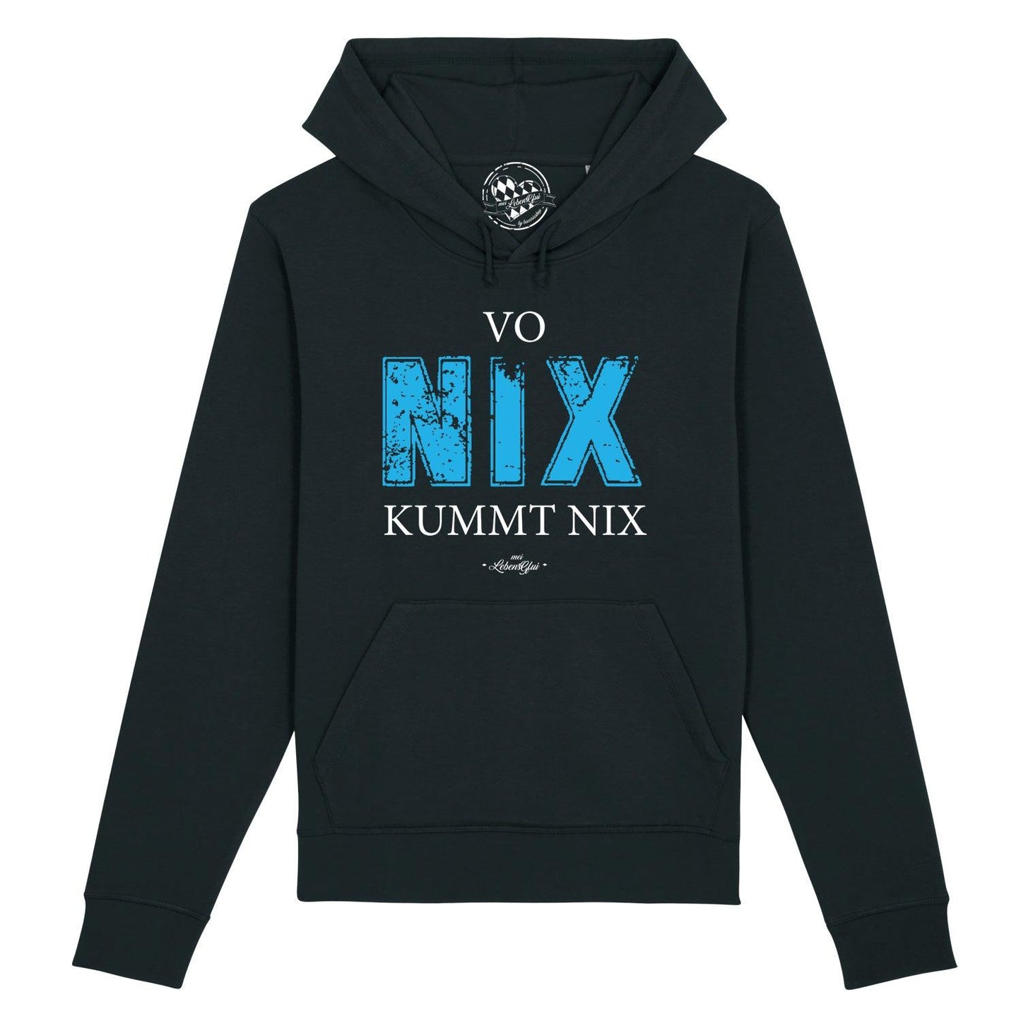 Damen Hoodie "Vo nix kummt nix"