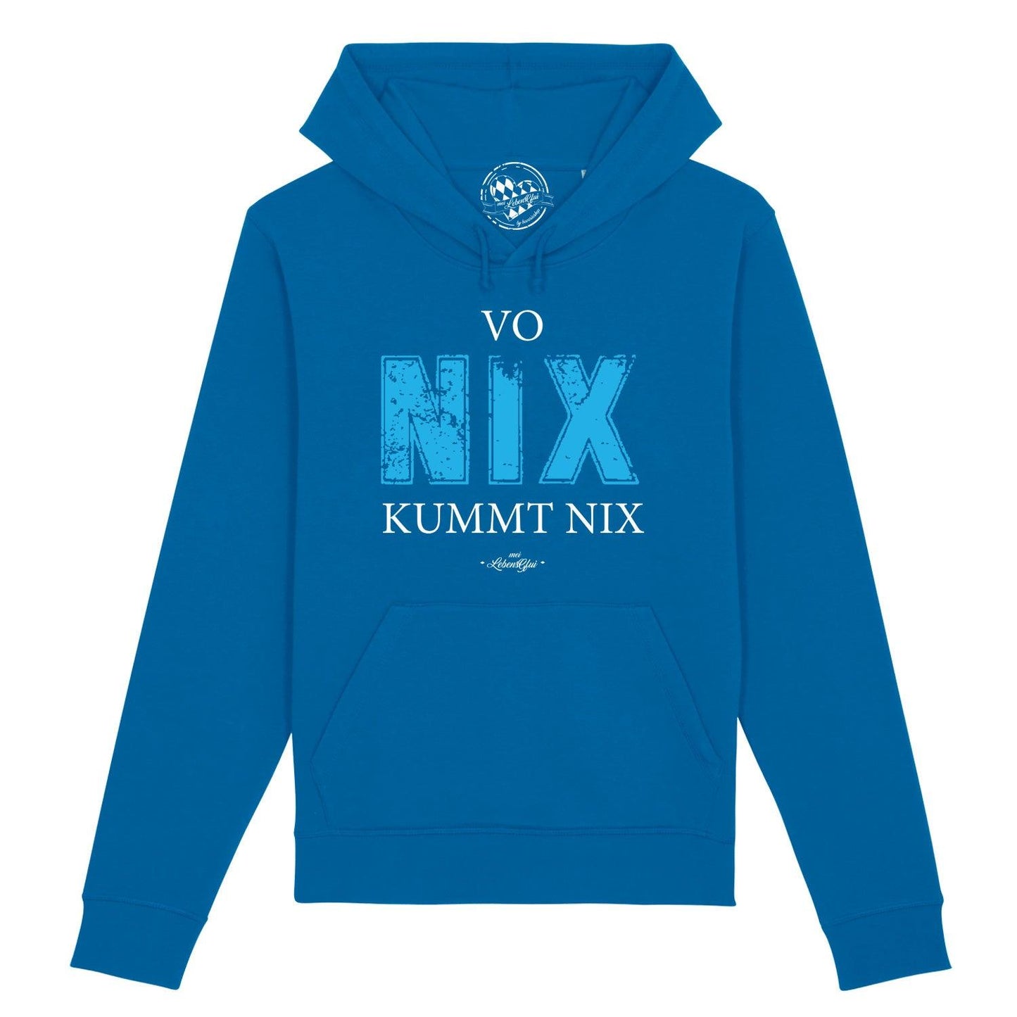 Damen Hoodie "Vo nix kummt nix"