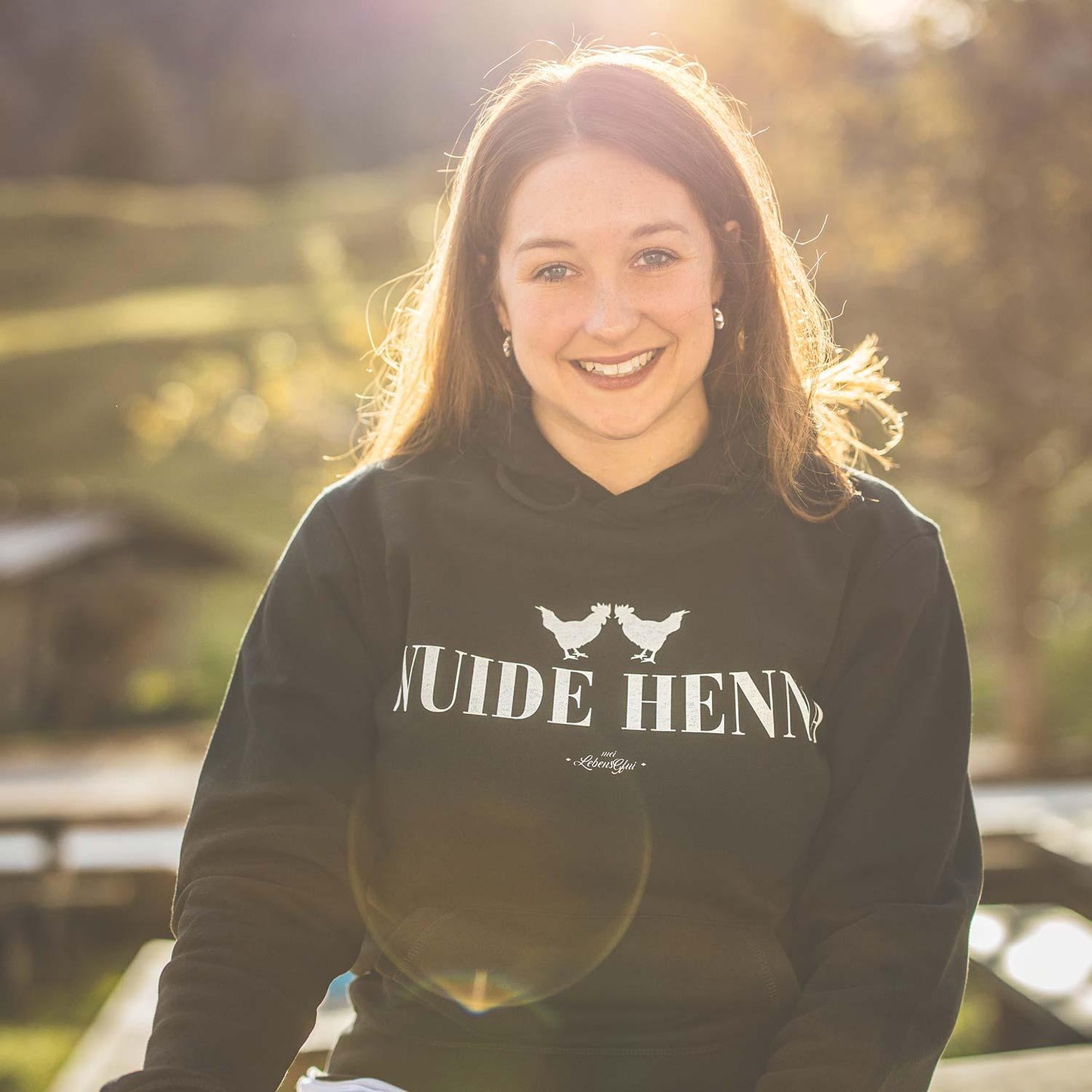 Damen Hoodie "Wuide Henna"