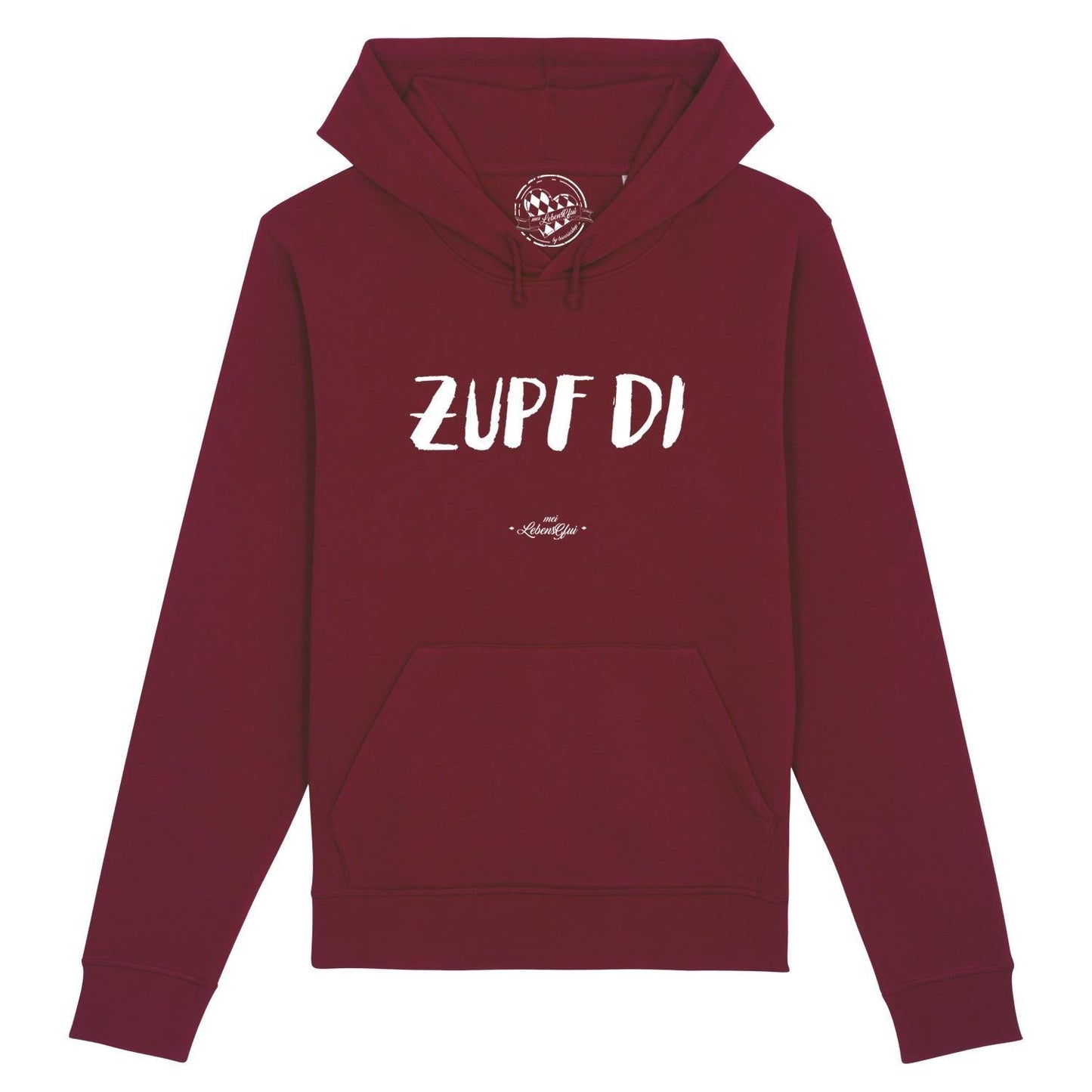 Damen Hoodie "Zupf di"