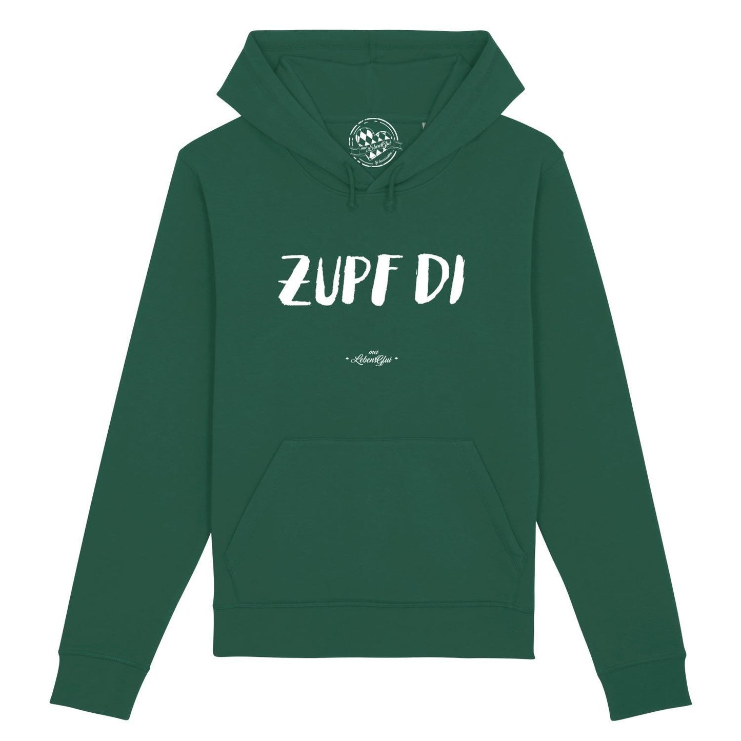 Damen Hoodie "Zupf di"