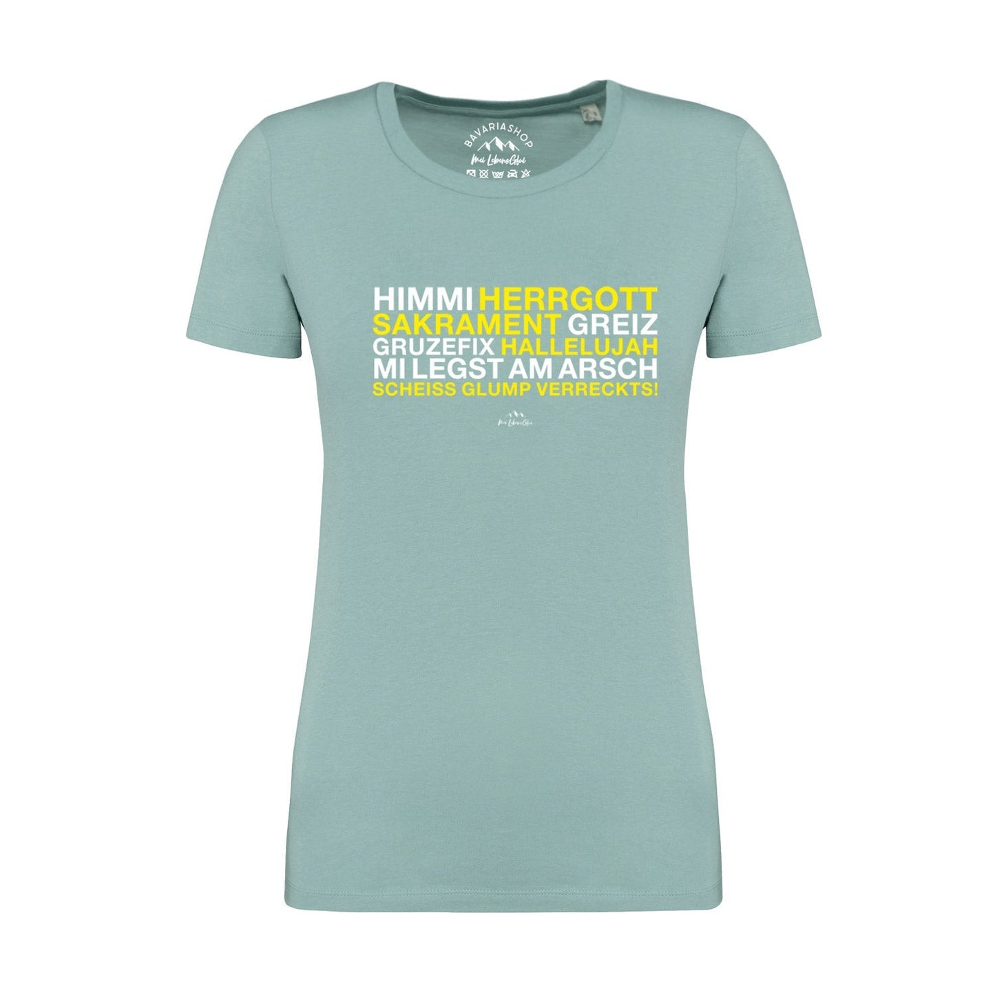 Damen T-Shirt "Himmi Herrgott"