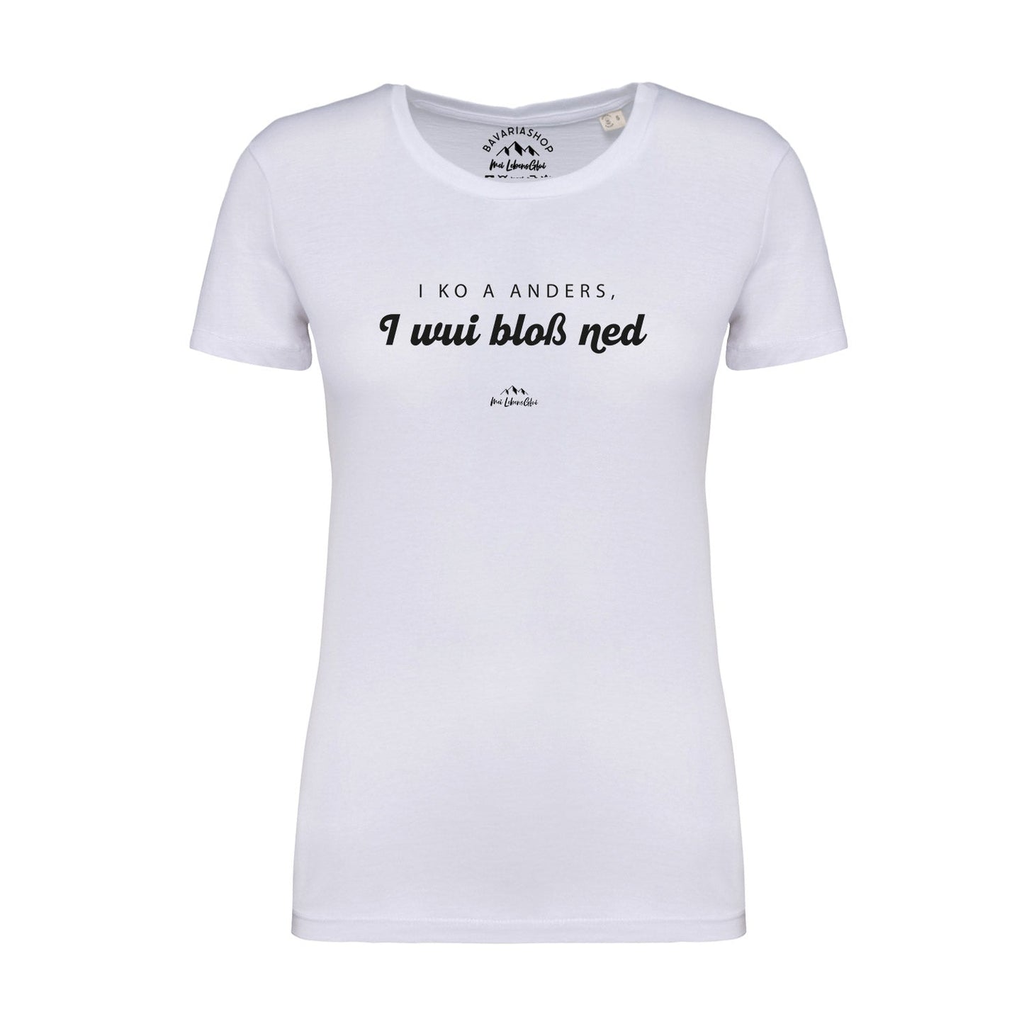 Damen T-Shirt "I ko a anders..."