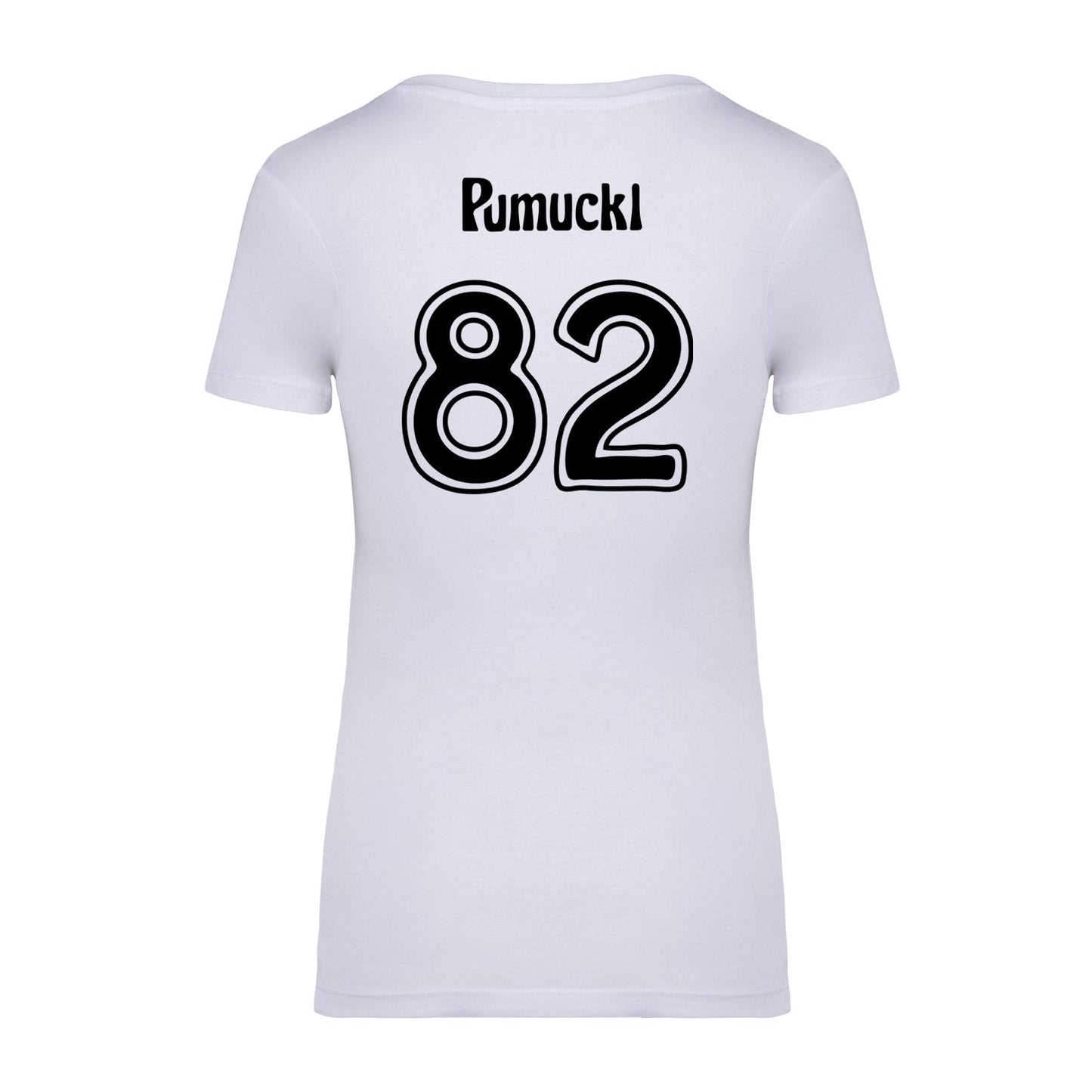 Ã‚Â®Pumuckl Damen T-Shirt "FuÃƒÅ¸ball Kobold"