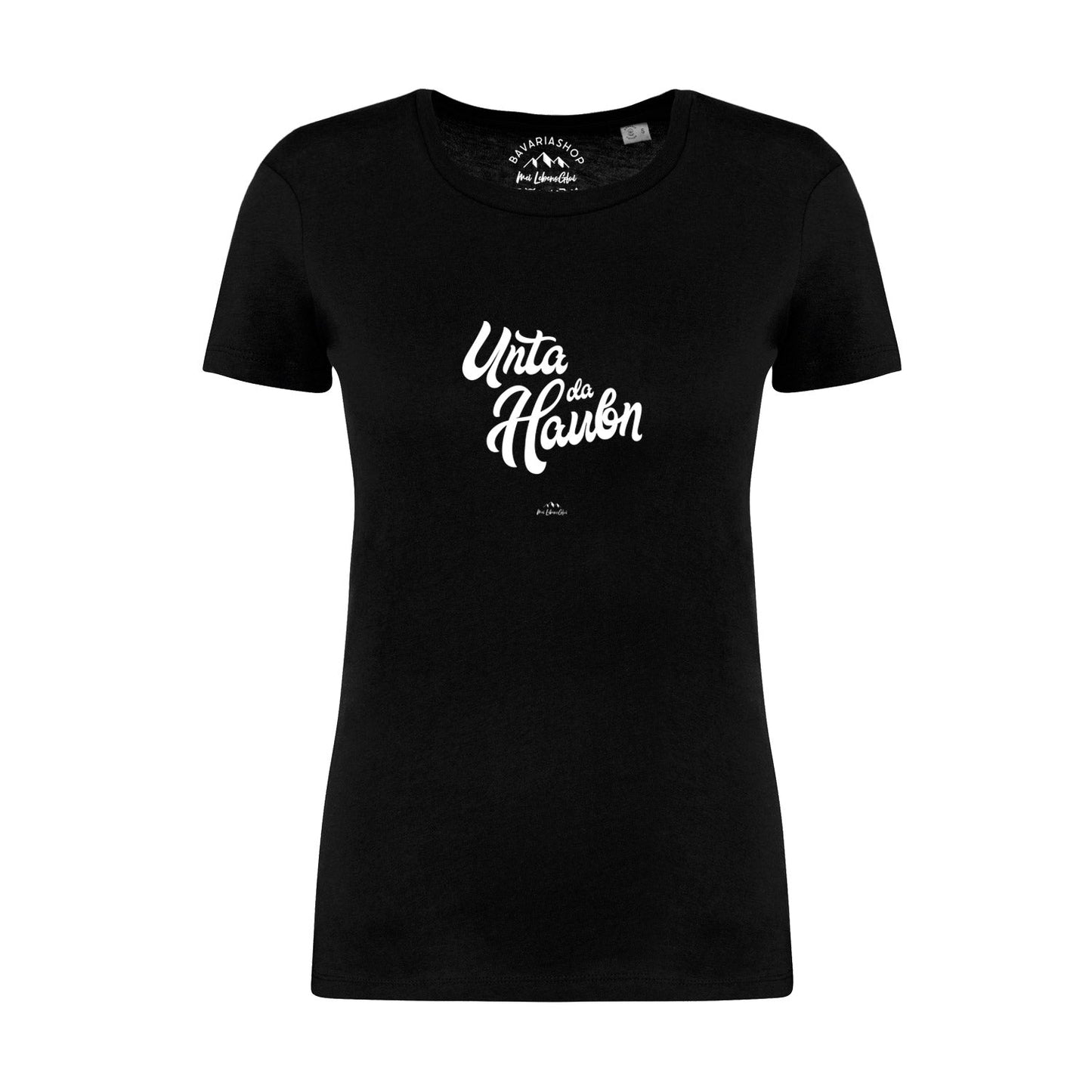 Damen T-Shirt "Unta da Haubn"