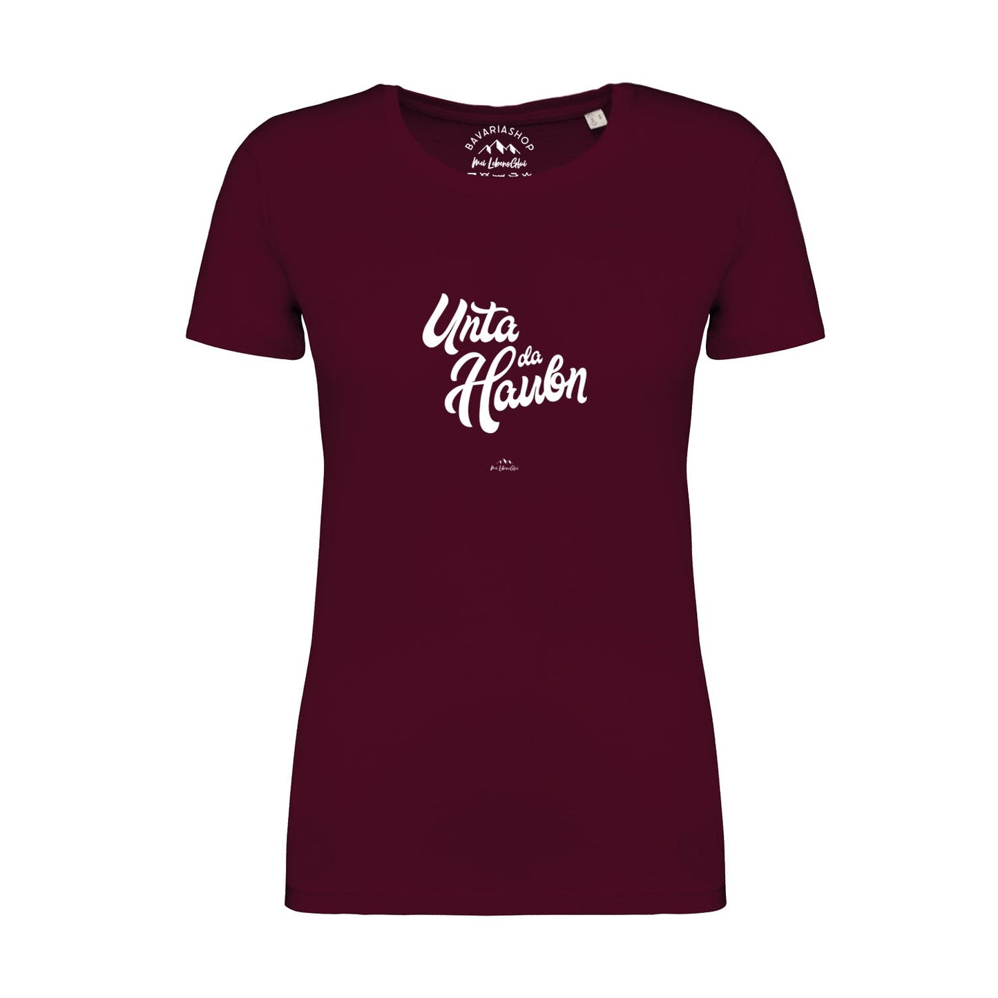 Damen T-Shirt "Unta da Haubn"