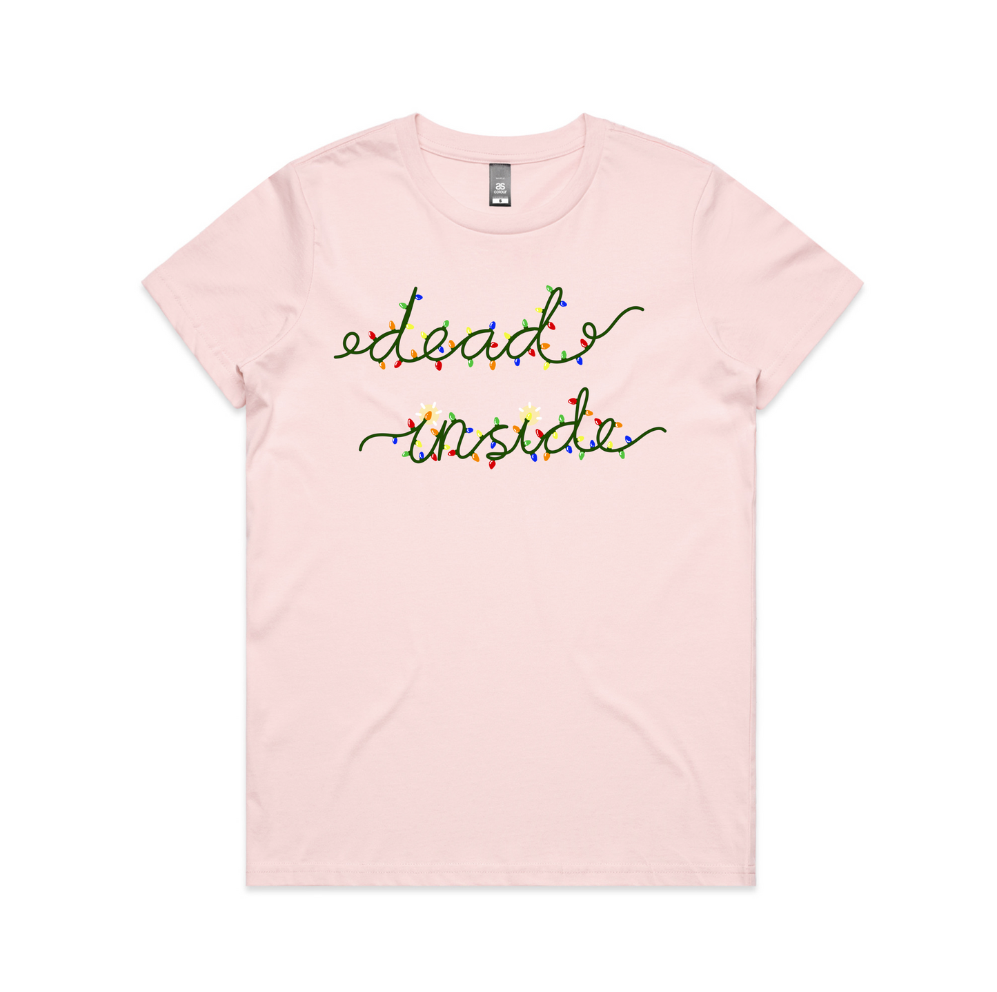 Dead Inside Christmas Lights Tee