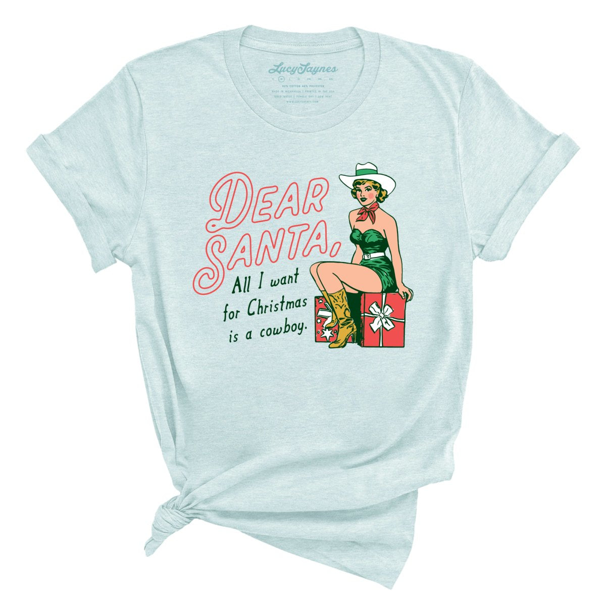 Dear Santa Cowboy Tee