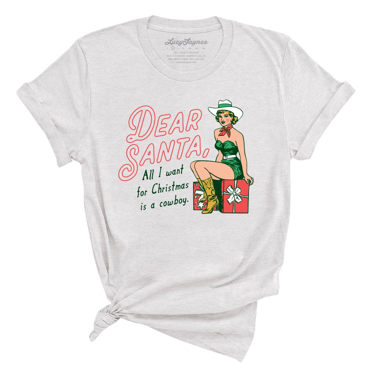 Dear Santa Cowboy Tee
