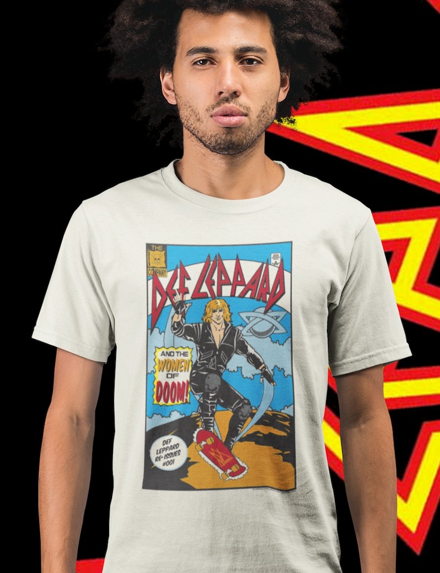 Def Leppard Comic T-Shirt