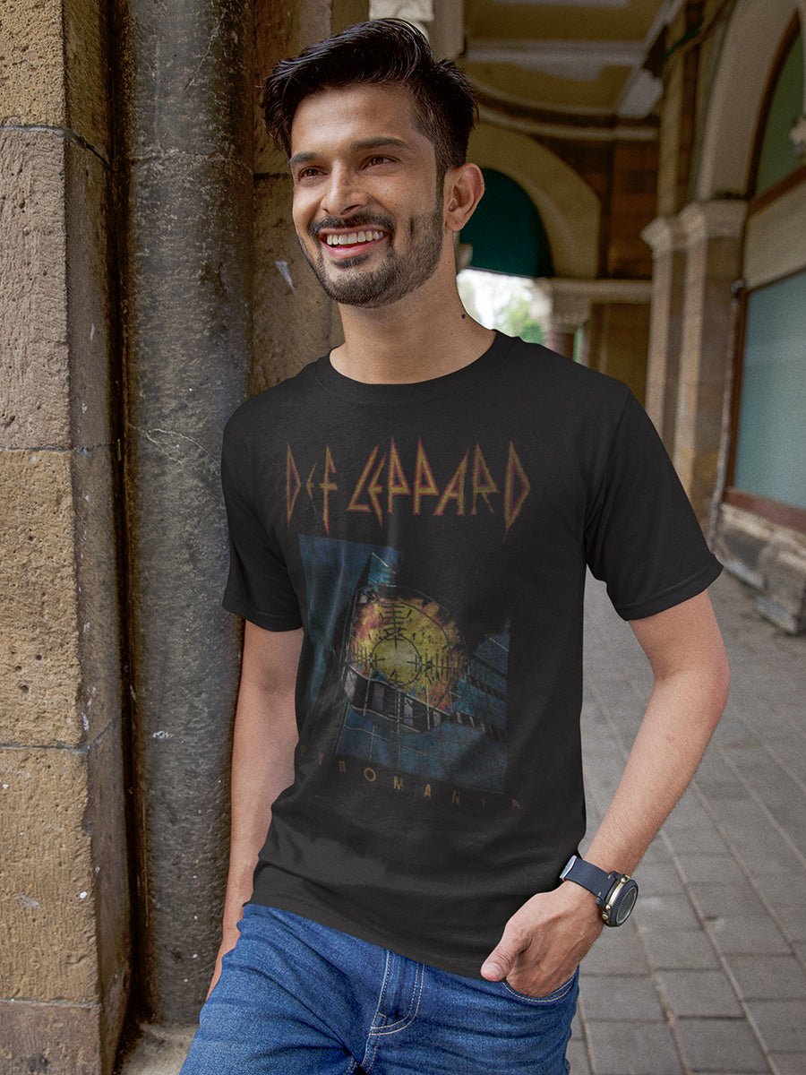 Def Leppard Faded Pyromania T-Shirt