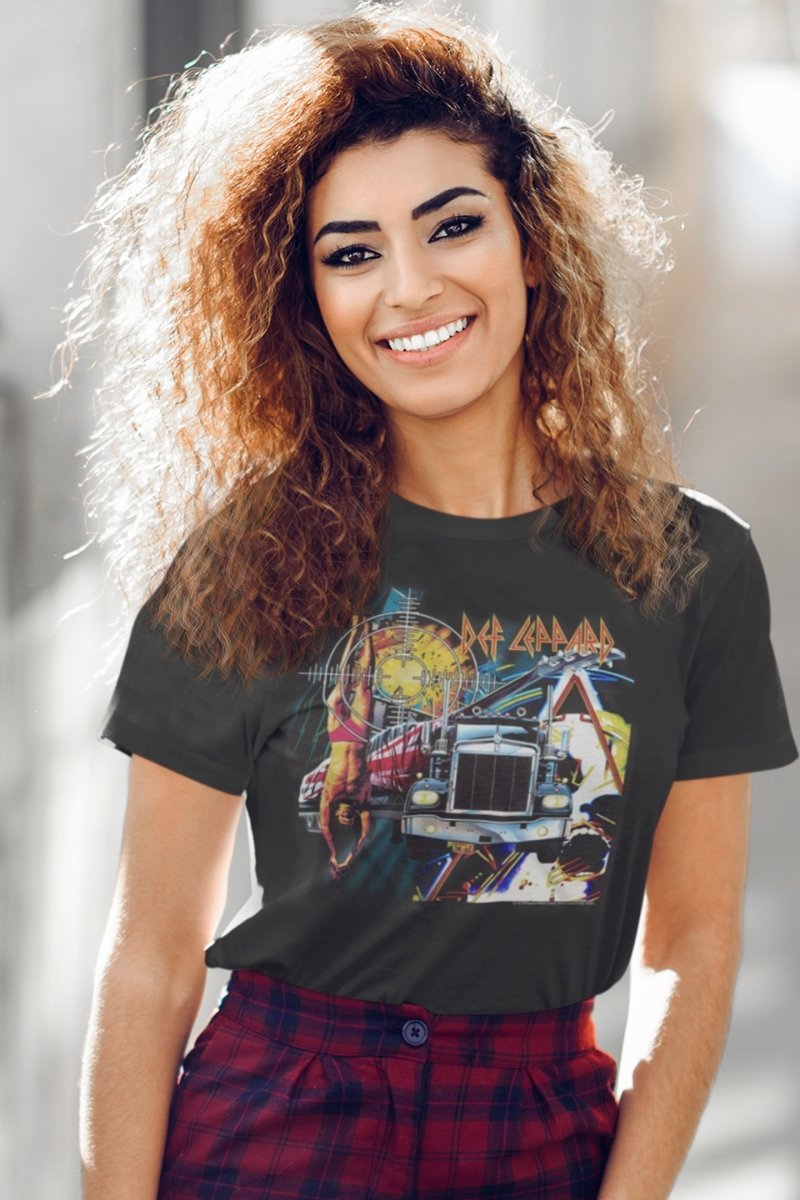Def Leppard Jumble Boyfriend Tee