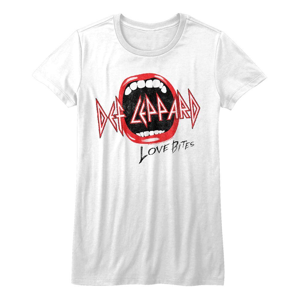 Def Leppard Mouth Womens T-Shirt