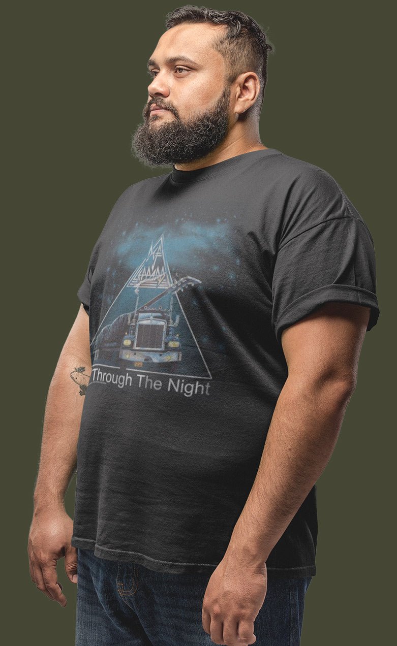 Def Leppard On Through The Night Big and Tall T-Shirt