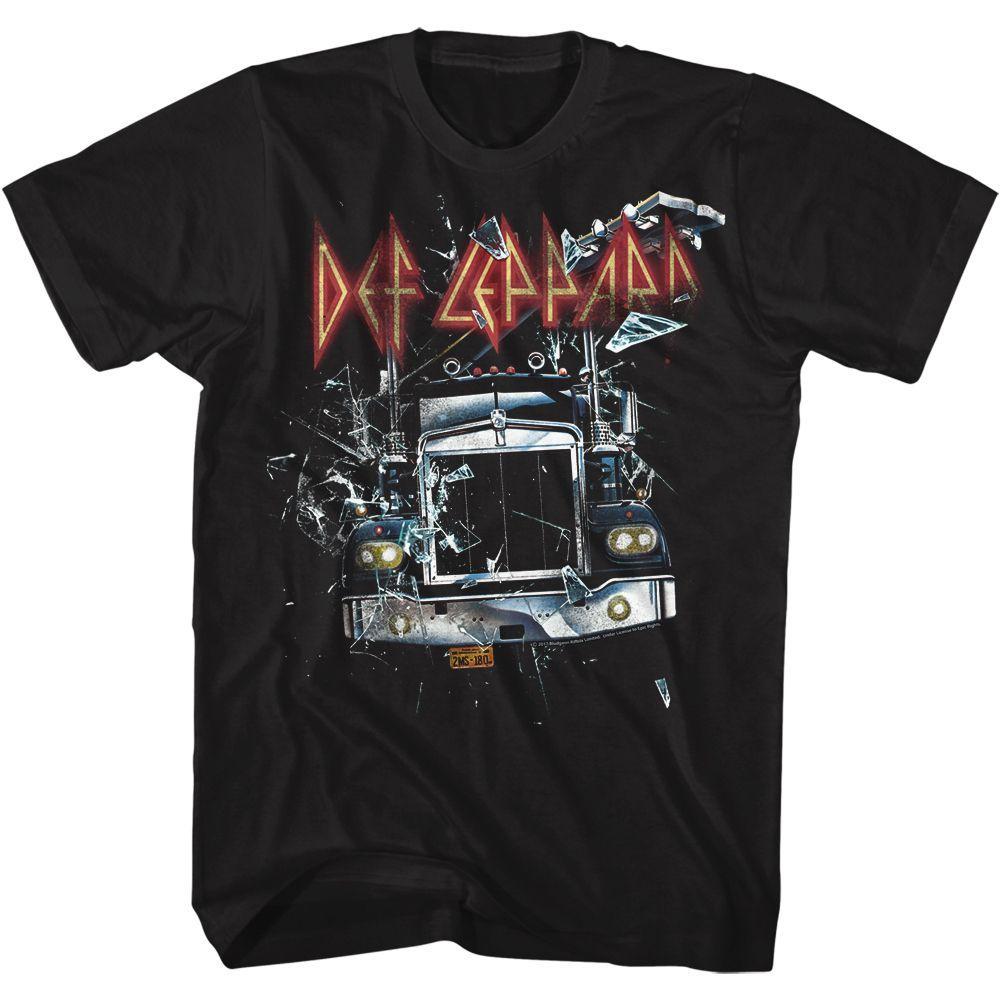 Def Leppard Onthroughtheglass Boyfriend Tee