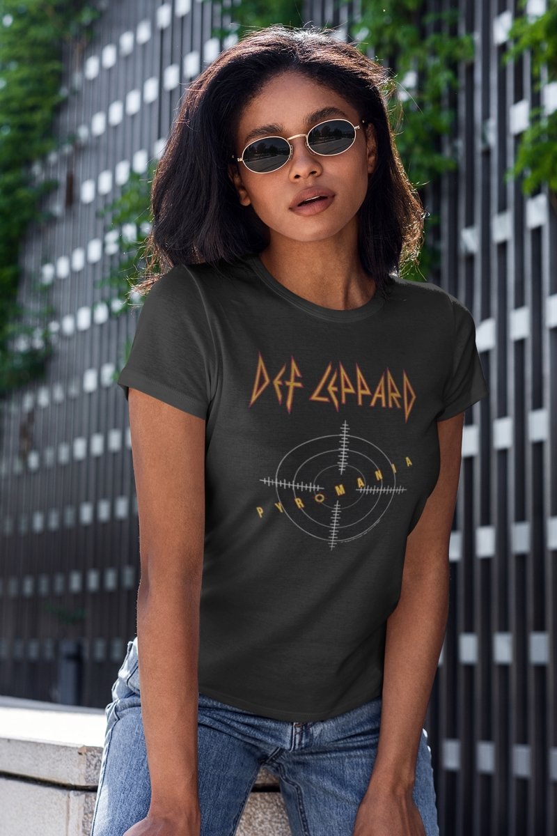 Def Leppard Pyromania Boyfriend Tee