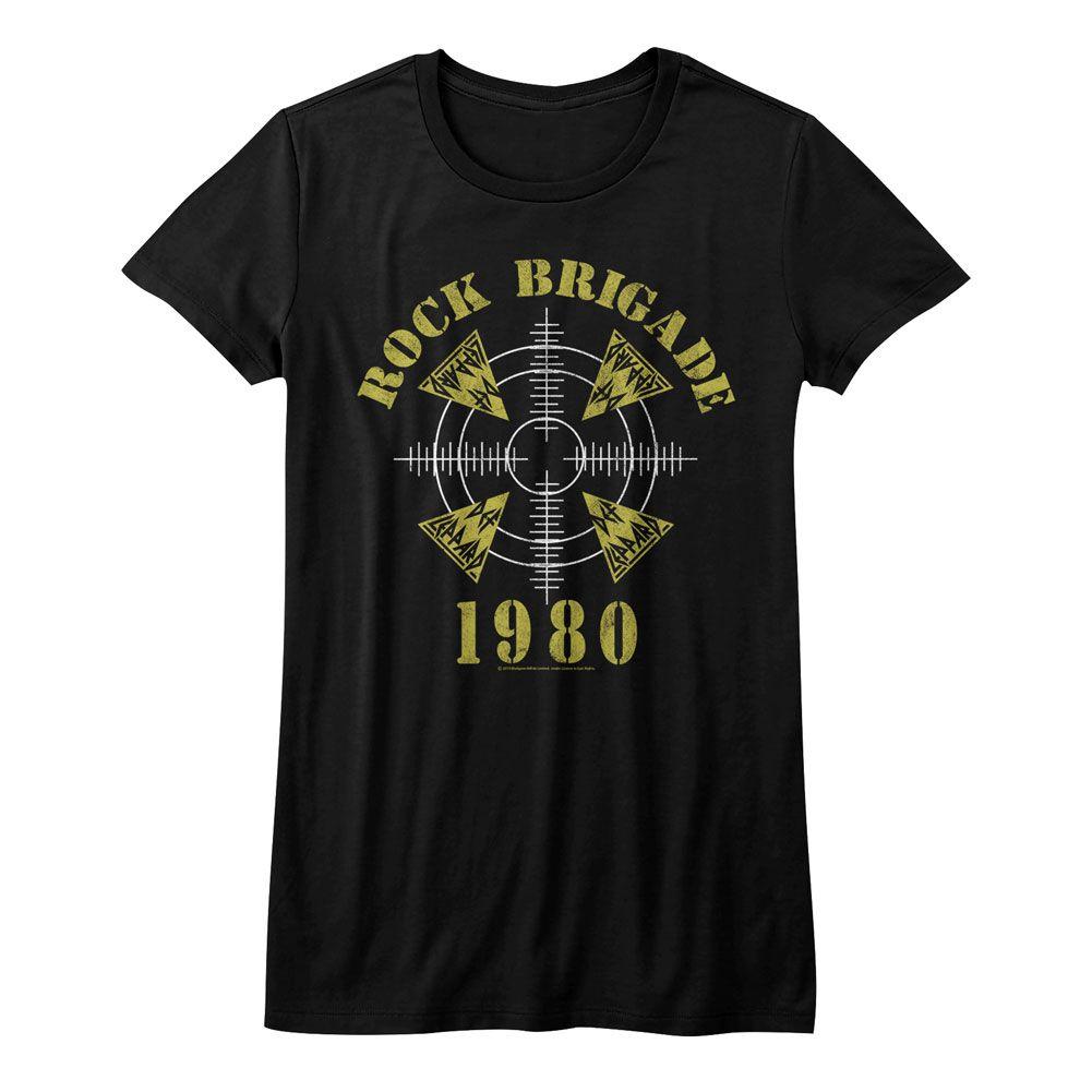 Def Leppard Rock Brigade Womens T-Shirt