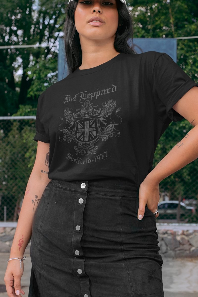 Def Leppard Sheffield77 Boyfriend Tee
