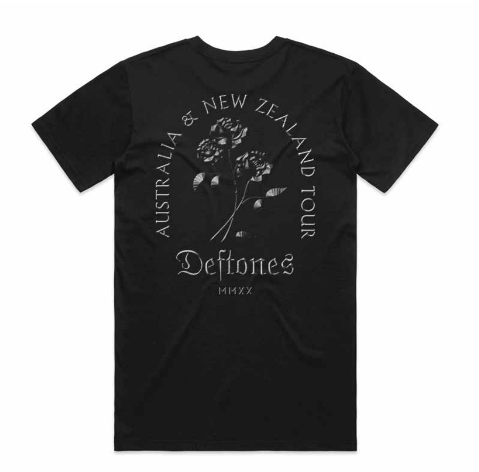 Deftones  / Black Rose Tee