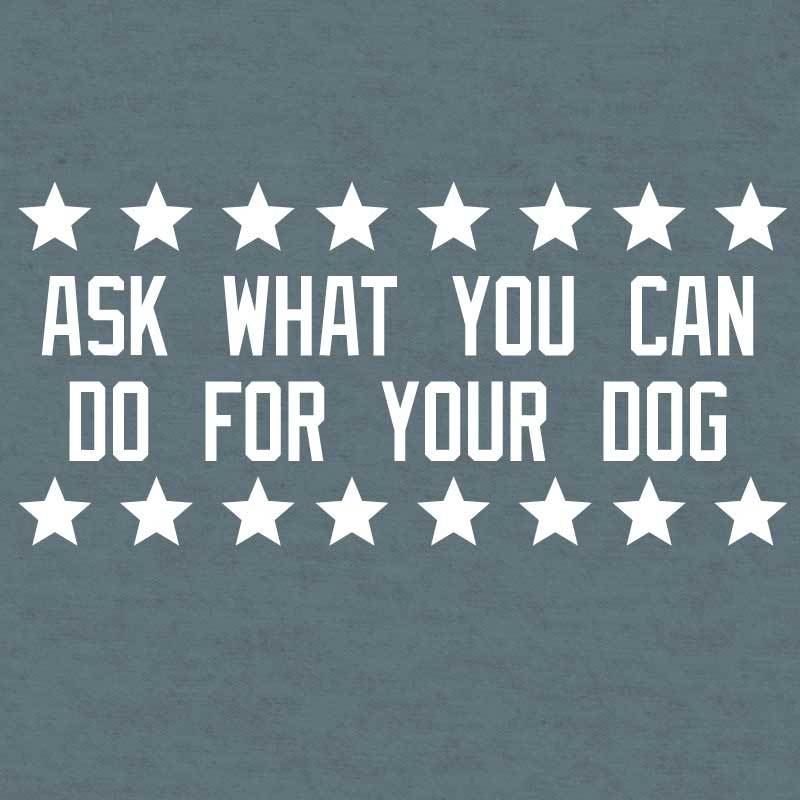 Ask Not What Your Dog Can Do For You  - Lightweight Tee