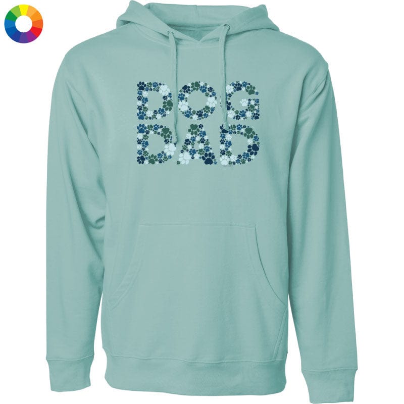 Dog Dad Paw - Sweatshirt Pullover Hoodie