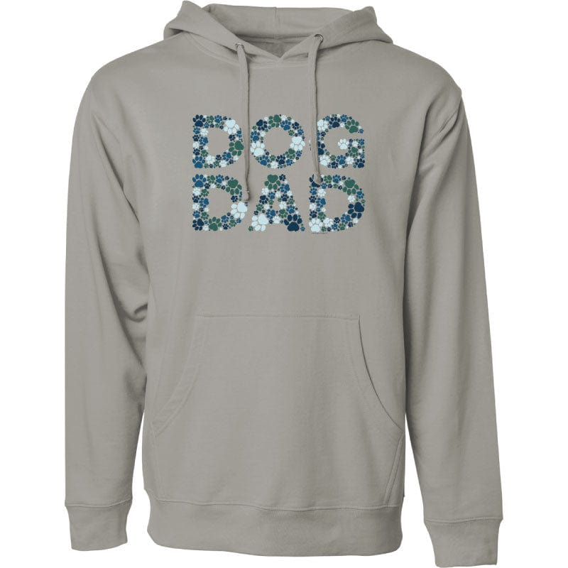 Dog Dad Paw - Sweatshirt Pullover Hoodie