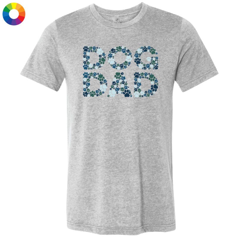 Dog Dad Paw - Lightweight Tee