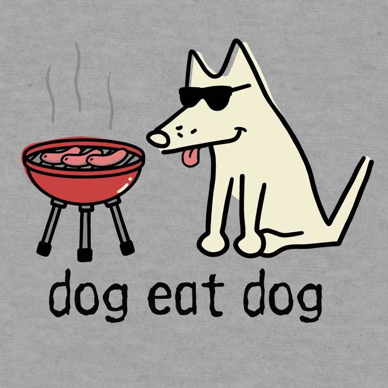 Dog Eat Dog - Ladies T-Shirt V-Neck