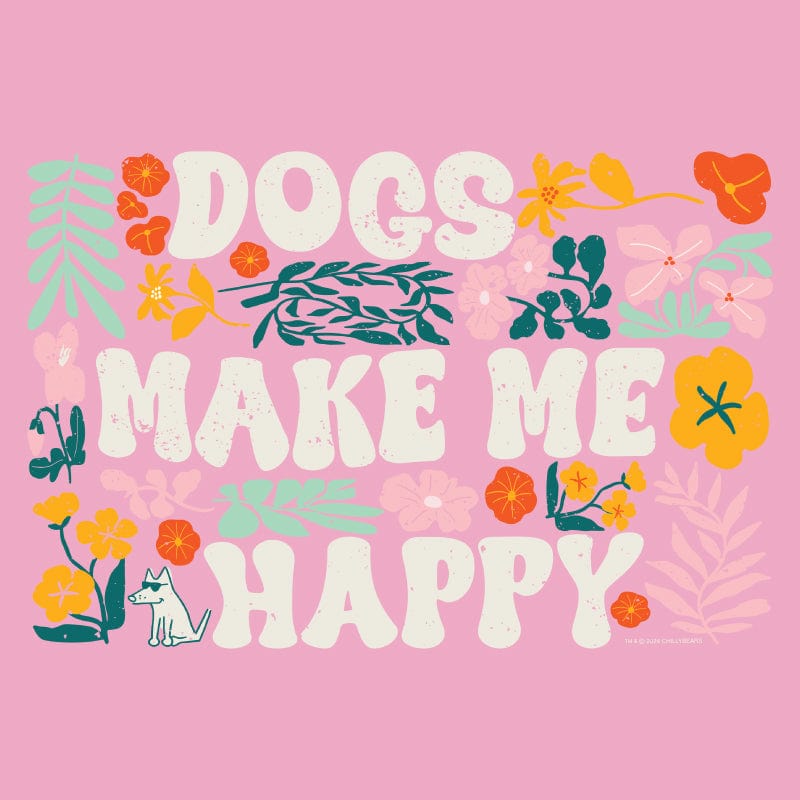 Dogs Make Me Happy - Youth T-Shirt