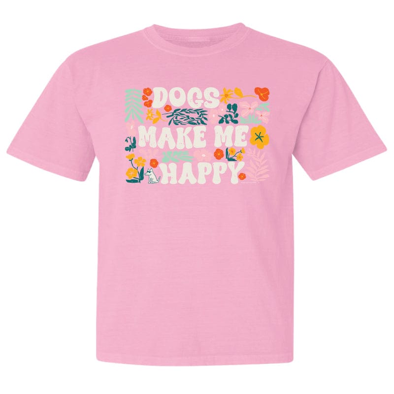 Dogs Make Me Happy - Youth T-Shirt