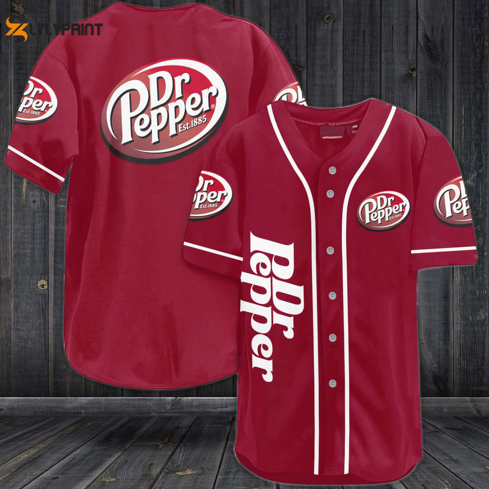 Dr Pepper Baseball Jersey - lylyprint.com