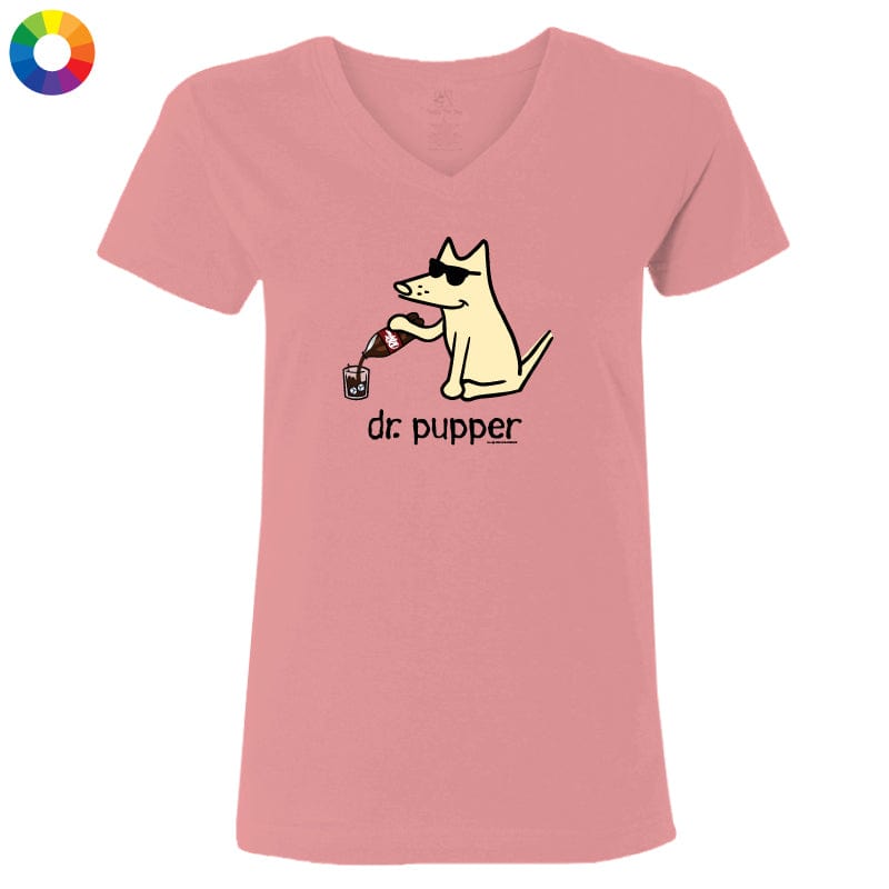 Dr. Pupper - Ladies T-Shirt V-Neck