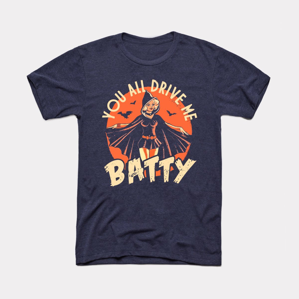 Drive Me Batty Adult Unisex Tee