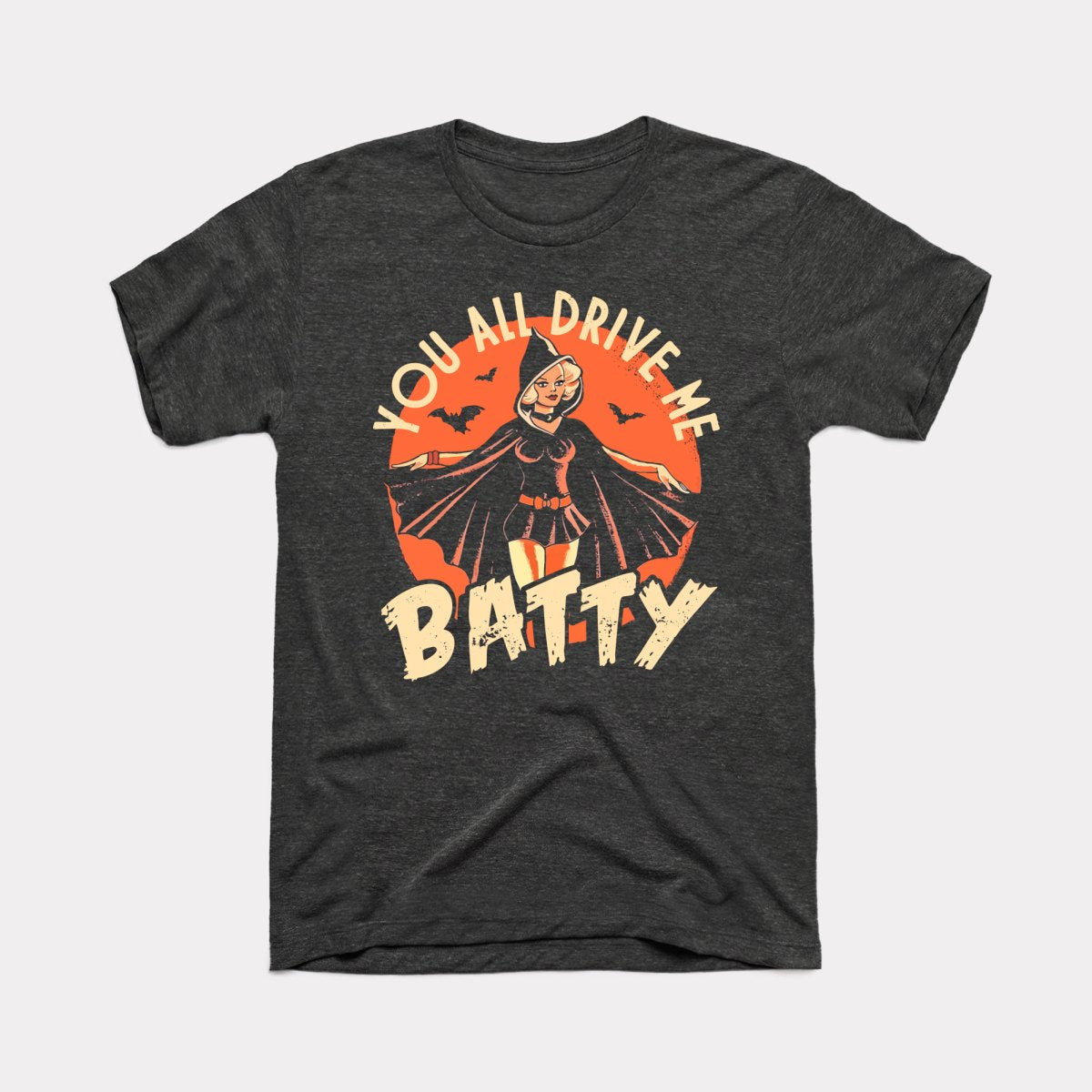 Drive Me Batty Adult Unisex Tee