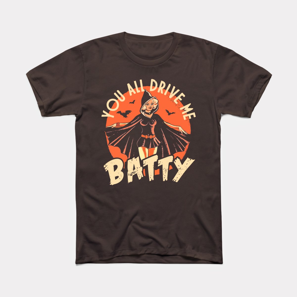Drive Me Batty Adult Unisex Tee