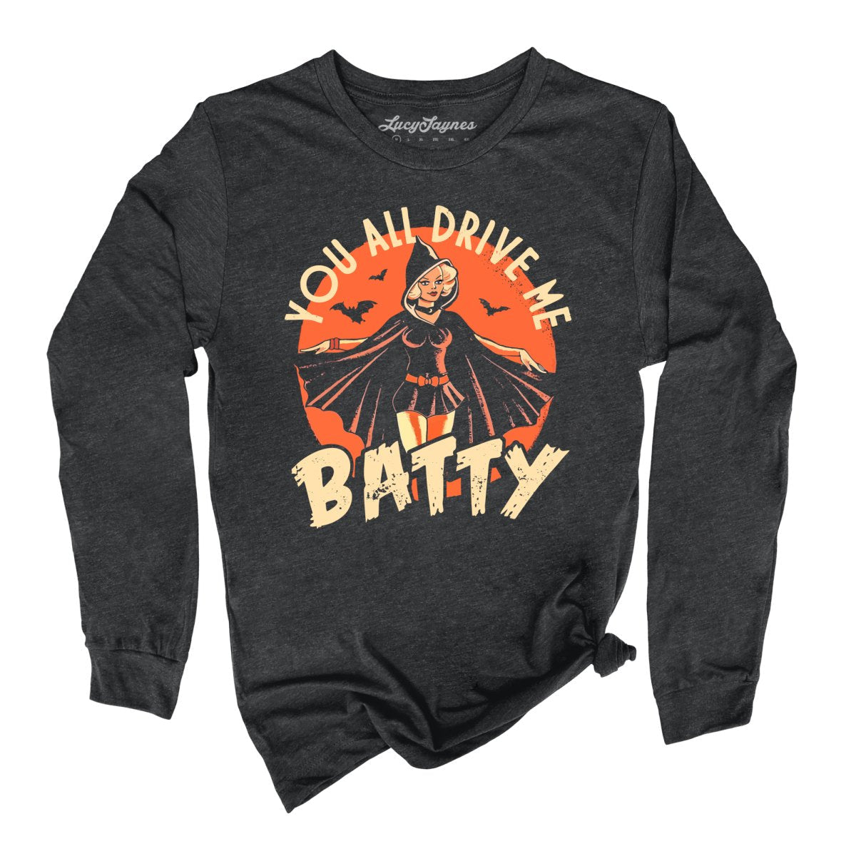 Drive Me Batty Long Sleeve Tee