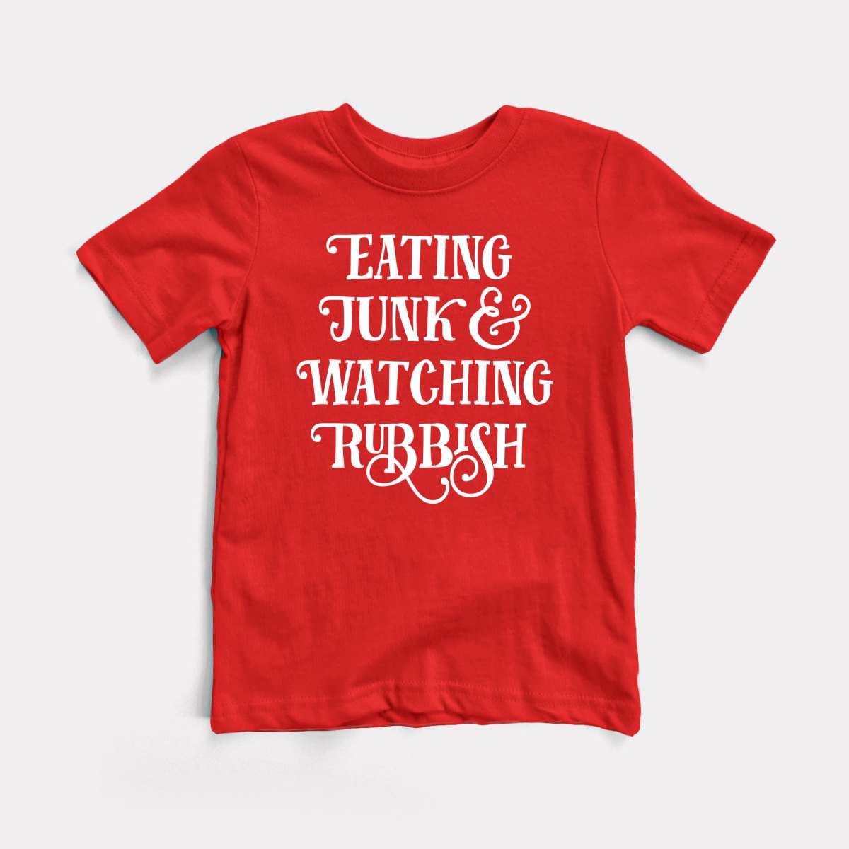 Eating Junk And Watching Rubbish - Baby Tee