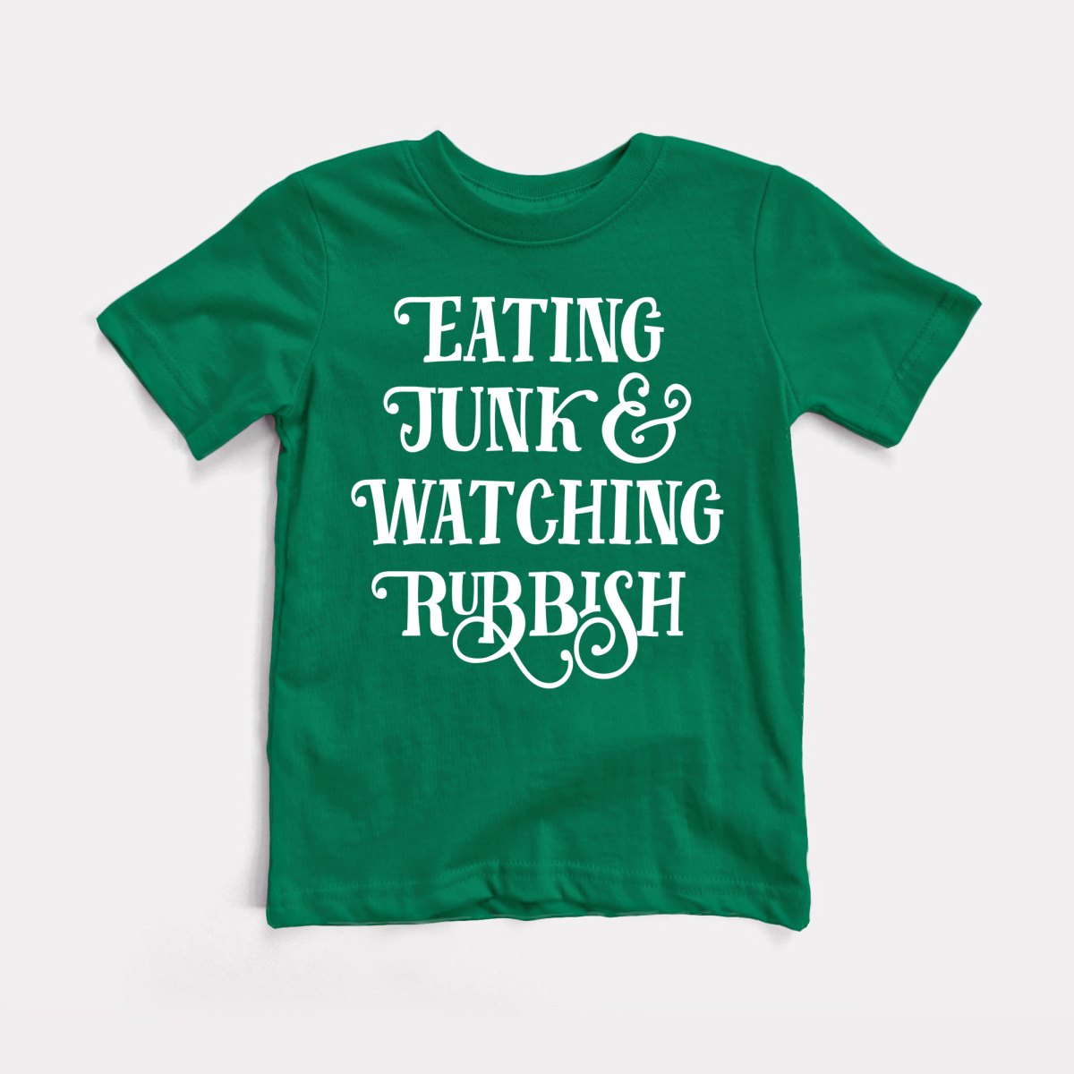 Eating Junk And Watching Rubbish Toddler Tee