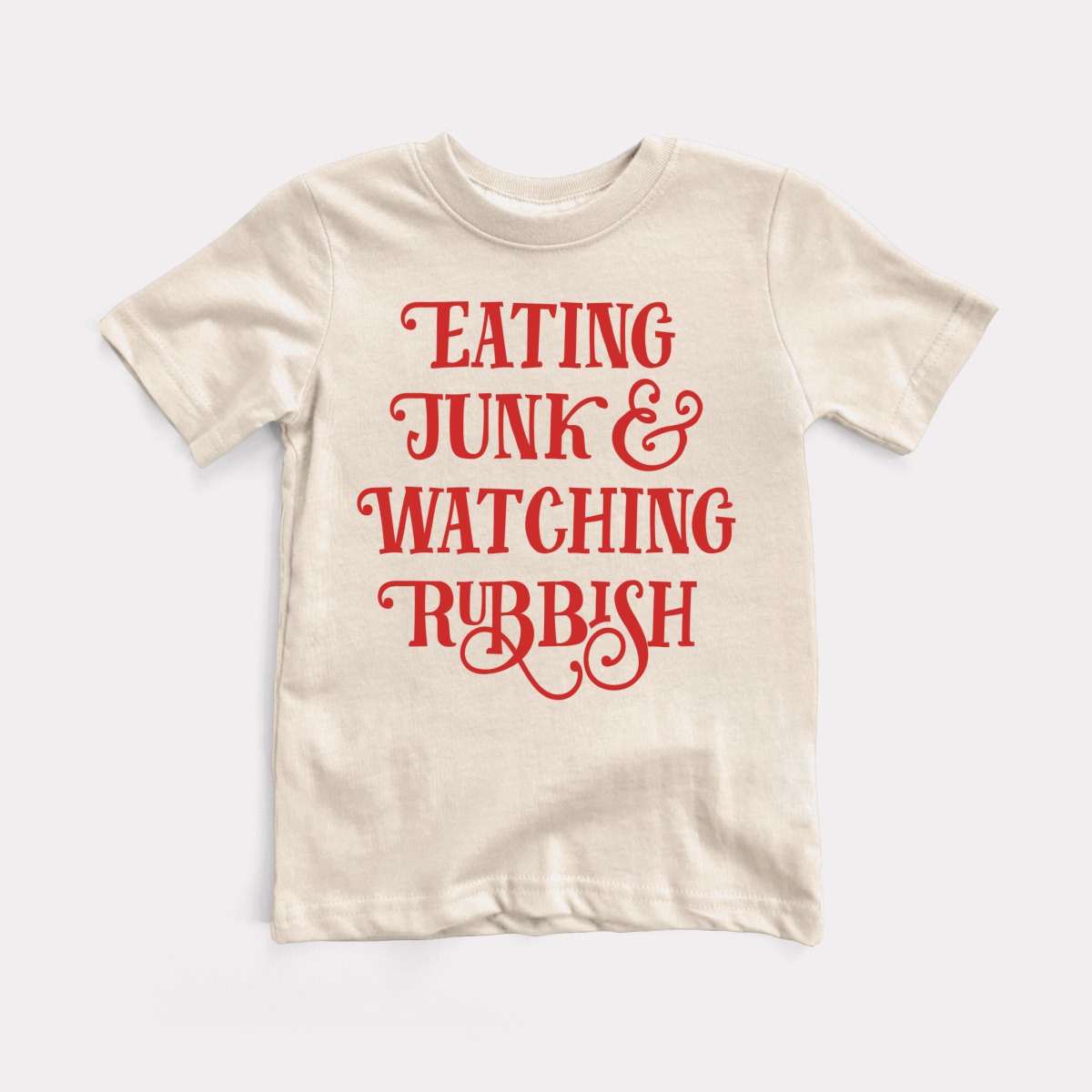Eating Junk And Watching Rubbish Toddler Tee